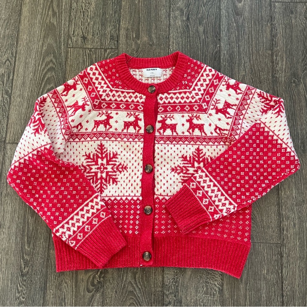 Old Navy Christmas Cardigan